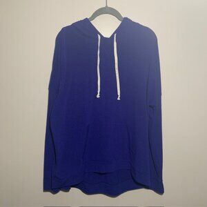 American Eagle Comfy Soft Light Weight Athleisure Royal Blue Hoodie - Size L/XL